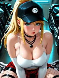 Samus Aran hentai ai SFW preview 10