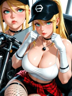 Samus Aran hentai ai SFW preview 15