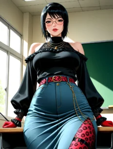 Shizune hentai ai SFW preview 16