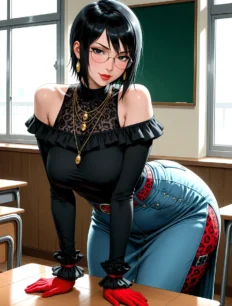 Shizune hentai ai SFW preview 4