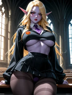 Sylvanas Windrunner hentai ai SFW preview 12