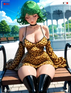Tatsumaki hentai ai SFW preview 10