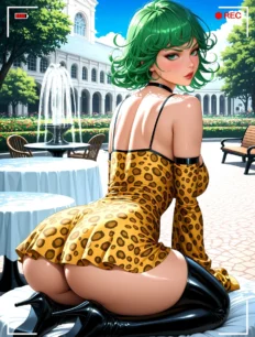 Tatsumaki hentai ai SFW preview 5