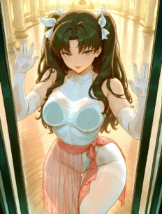 Tohsaka Rin hentai ai SFW preview 12