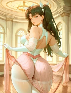 Tohsaka Rin hentai ai SFW preview 19