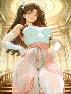 Tohsaka Rin hentai ai SFW preview 22