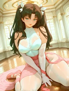 Tohsaka Rin hentai ai SFW preview 4