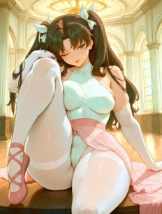 Tohsaka Rin hentai ai SFW preview 5
