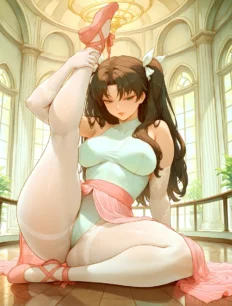 Tohsaka Rin hentai ai SFW preview 7