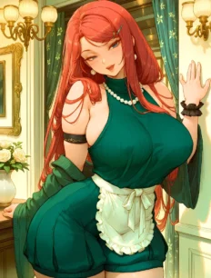Uzumaki Kushina hentai ai SFW preview 12