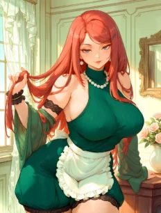 Uzumaki Kushina hentai ai SFW preview 15