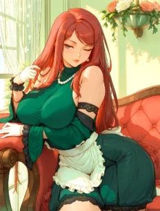 Uzumaki Kushina hentai ai SFW preview 17