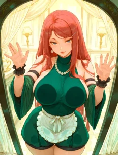 Uzumaki Kushina hentai ai SFW preview 19