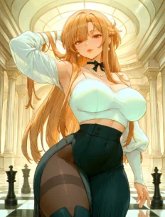 Yuuki Asuna hentai ai SFW preview 19