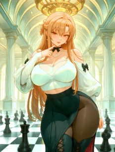 Yuuki Asuna hentai ai SFW preview 20
