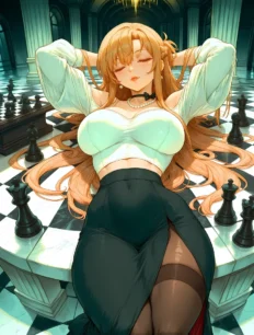 Yuuki Asuna hentai ai SFW preview 5