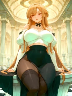 Yuuki Asuna hentai ai SFW preview 7