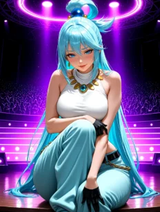 Aqua hentai ai SFW preview 11