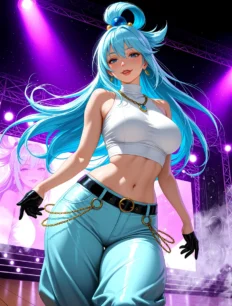 Aqua hentai ai SFW preview 17