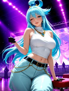 Aqua hentai ai SFW preview 19