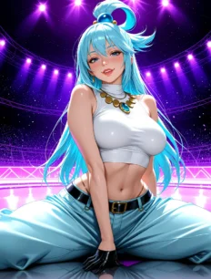 Aqua hentai ai SFW preview 5