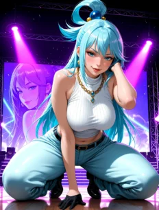Aqua hentai ai SFW preview 8