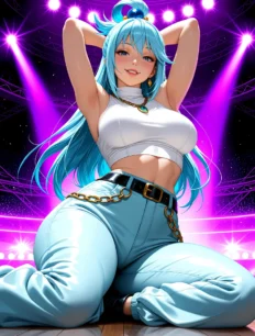 Aqua hentai ai SFW preview 9