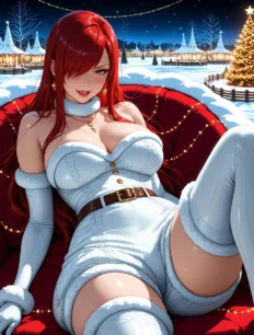 Erza Scarlet hentai ai SFW preview 11