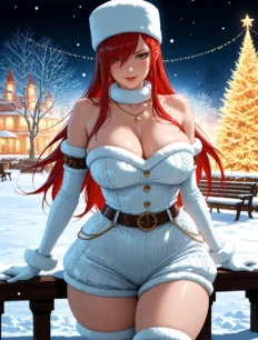 Erza Scarlet hentai ai SFW preview 12