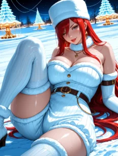 Erza Scarlet hentai ai SFW preview 19