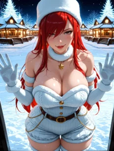 Erza Scarlet hentai ai SFW preview 9