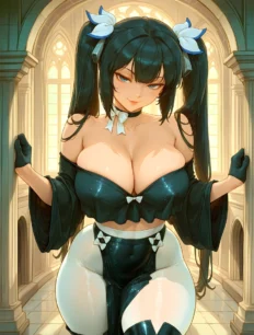 Hestia hentai ai SFW preview 1