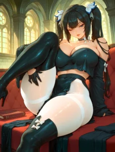 Hestia hentai ai SFW preview 9