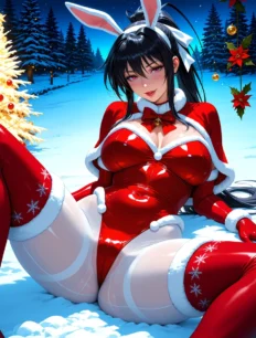 Himejima Akeno hentai ai SFW preview 17