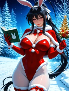 Himejima Akeno hentai ai SFW preview 8