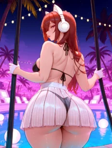 Makise Kurisu hentai ai SFW preview 13