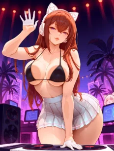 Makise Kurisu hentai ai SFW preview 3