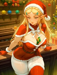 Princess Zelda hentai ai SFW preview 10
