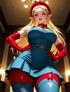 Princess Zelda hentai ai SFW preview 12