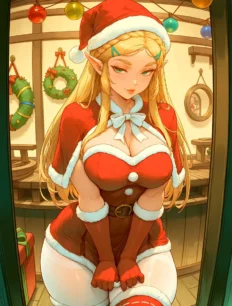 Princess Zelda hentai ai SFW preview 12