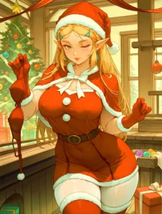 Princess Zelda hentai ai SFW preview 13