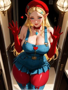 Princess Zelda hentai ai SFW preview 16