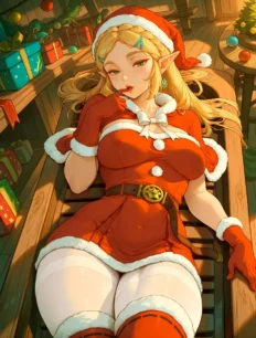 Princess Zelda hentai ai SFW preview 19