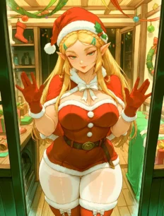 Princess Zelda hentai ai SFW preview 1