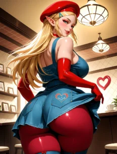 Princess Zelda hentai ai SFW preview 23