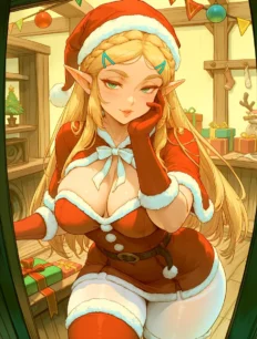 Princess Zelda hentai ai SFW preview 23