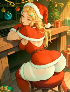 Princess Zelda hentai ai SFW preview 25