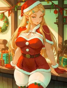 Princess Zelda hentai ai SFW preview 28