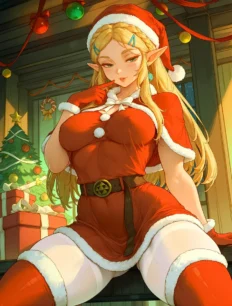 Princess Zelda hentai ai SFW preview 2