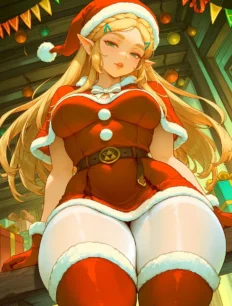 Princess Zelda hentai ai SFW preview 31